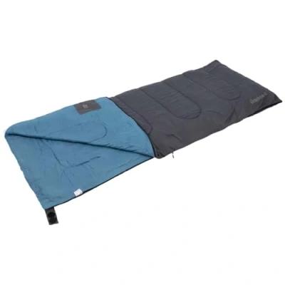 Abbildung von Bo Camp Schlafsack Graphit L 200x80 cm Grau/Blau