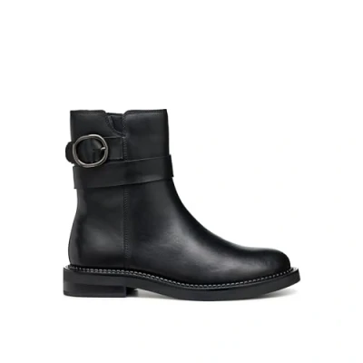 Abbildung von Geox Damen D SERILDA Ankle Boot, Black, 38 EU
