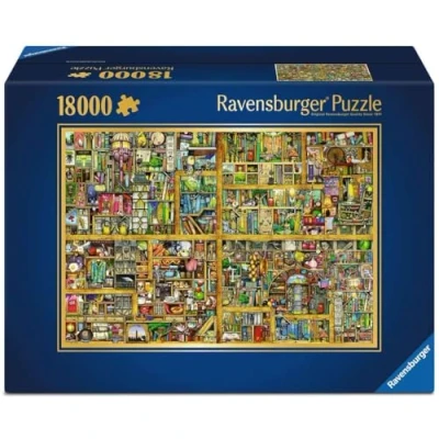 Abbildung von Ravensburger Puzzle 17825 Magisches Bücherregal XXL 18.000 Teile für Erwachsene und Kinder ab 14 Jahren