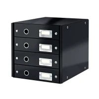 Abbildung von LEITZ Schubladenbox 60490095 DIN A4 29,0 x 36,0 28,3 cm