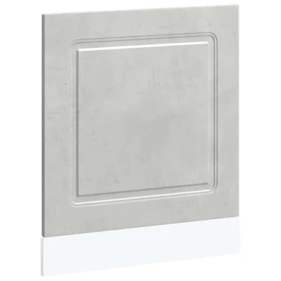 Abbildung von vidaXL Geschirrspülerblende Kalmar Betongrau 60x1,5x67cm Holzwerkstoff, Geschirrspüler Frontblende, Verkleidung, Geschirrspülerfront