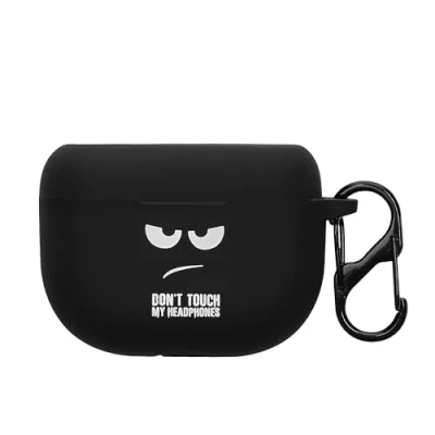 Abbildung von kwmobile Hülle kompatibel mit Jabra Elite 8 Active Silikon Kopfhörer Schutzhülle Case Cover Weiß Schwarz