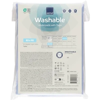 Abbildung von Abena Underpads Washable With Flaps 90x85cm 1 St