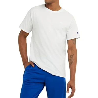 Abbildung von Champion Herren Klassiek jersey T shirt Hemd, Weiß, XL EU