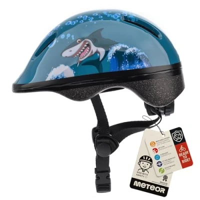 Abbildung von meteor® kinderfahrradhelm Sicherer Fahrradhelm Kinder Helm rollerhelm Jungen für Mountainbike Inliner skaterhelm BMX fahradhelm Scooter Bike Helmet