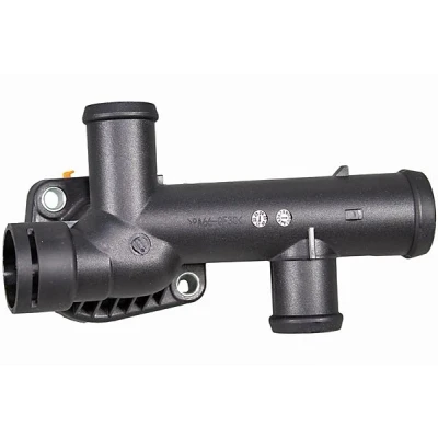 Abbildung von METZGER 4010412 Flansch Kunststoff Motorblock, hinten mit Dichtung