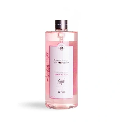 Abbildung von Flüssigseife Fleur d`Rose (Rosenduft) mit Bio Olivenöl 1L