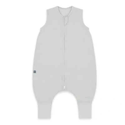 Abbildung von emma &amp; noah Baby Schlafsack mit Füßen 0.5 TOG, Leinen Beinen für den Sommer, 100% Leinen, OEKO TEX Zertifiziert, Stampelsack Neugeborene (Essential Grau, 100 cm)