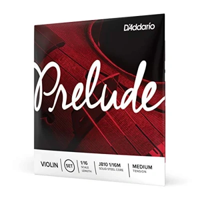 Abbildung von D&#039;Addario Geigensaiten Prelude Violin Strings J810 1/16M 1/16 Scale, Medium Tension Full Set