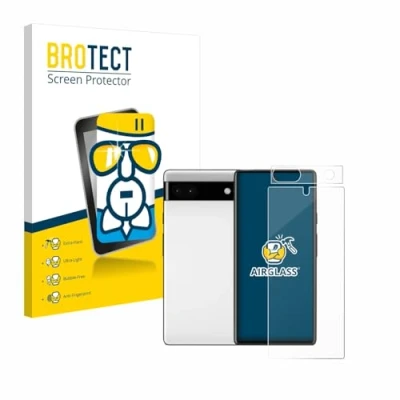 Abbildung von BROTECT Schutzglas für Google Pixel 6a (Display+Kamera) Schutzfolie Panzer Folie Glas [Extrem Kratzfest 9H, Anti Fingerprint, Ultra Transparent]
