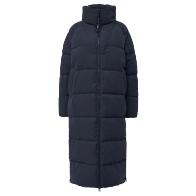 Abbildung von QS Wintermantel, Damen, Größe: Large, Tiefblau