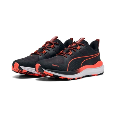Abbildung von Puma Reflect LITE Laufschuh Trail, Herren, Größe: 42, Black/glowing red Schuhe