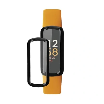 Abbildung von kwmobile 2X Transparente Displayschutzfolie kompatibel mit Fitbit Inspire 3 Folie Schutzfolie für Fitness Tracker robuster Displayschutz