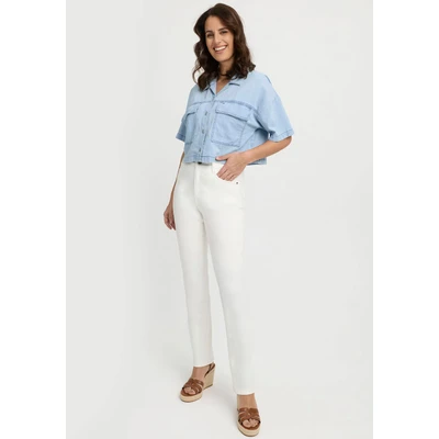 Abbildung von wonderjeans Slim fit Jeans, in Unifarbe