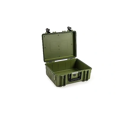 Abbildung von B&amp;W Transportkoffer Outdoor Typ 6000 Bronze Grün wasserdicht nach IP67 Zertifizierung, staubdicht, bruchsicher und unverwüstlich
