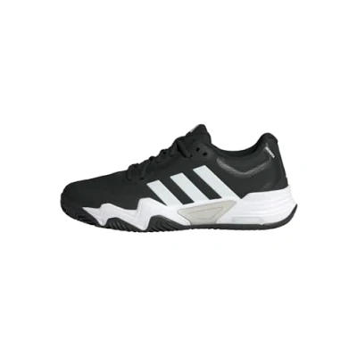 Abbildung von adidas Performance Solematch Control 2 Boost Tennisschuh für Sandplätze, Herren, Größe: 49 1/3, Core black/metalic/cloud white Kunststoff/textil