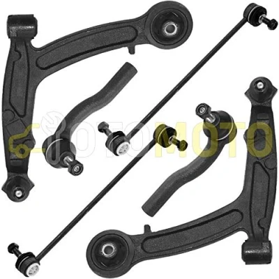 Abbildung von Querlenker Satz vorne passend für FIAT PANDA TYP 169 03 12 Querlenker, Traggelenk, Koppelstange 6 Teilig