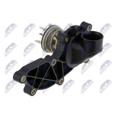 Abbildung von NTY CTM AU 018 Thermostatgehäuse Wasserpumpe mit Dichtung Thermostat AUDI: A4 B8 Avant, A5 Sportback, Limousine