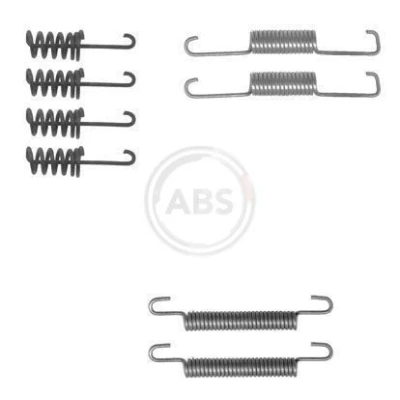 Abbildung von A.B.S. 0774Q Zubehörsatz, Feststellbremsbacken MERCEDES BENZ: Sprinter 3 T Kastenwagen, G Klasse SUV, 2 Bus, VOLKSWAGEN: LT 28 35 II Bus