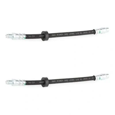 Abbildung von RIDEX 83B0908 Bremsschläuche Vorderachse beidseitig 242mm M10x1mm RENAULT: TWINGO 1, CLIO 21 Limousine