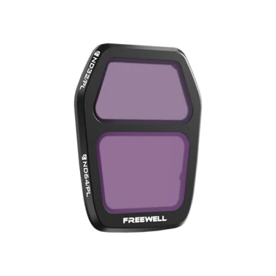 Abbildung von Freewell Air 3S ND32PL/ND64PL Filter für perfekte Belichtung und Blendreduktion bei extrem Hellen Bedingungen professionelle Luftaufnahmen