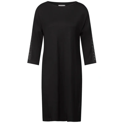 Abbildung von Cecil Jerseykleid, Damen, Größe: Small, Schwarz