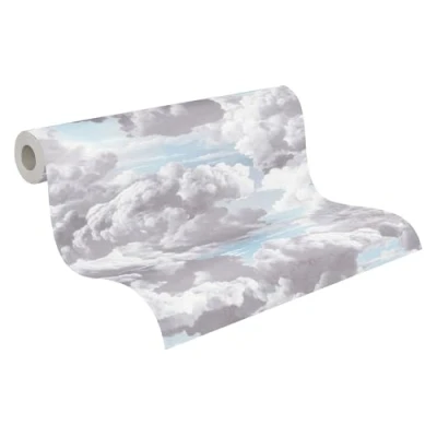 Abbildung von living walls Vliestapete &quot;Michalsky 6 Himmel Tapete Mustertapete mit Wolken Wolken&quot;, matt, Himmeltapete für Schlafzimmer Küche Wohnzimmer Flur