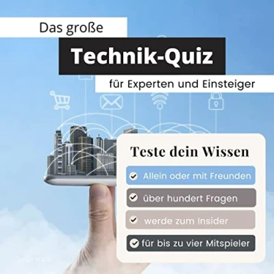 Abbildung von Das große Technik Quiz für Experten und Einsteiger: Teste dein Wissen. Die besten Fragen über Fahrzeuge, Geräte, Luftfahrt, Raumfahrt Roboter. ... Geschenk zum Geburtstag zu Weihnachten