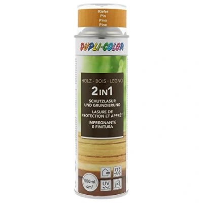 Abbildung von DUPLI COLOR 446443 Holzschutzlasur Spray Kiefer 500 ml