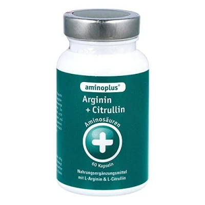 Abbildung von Aminoplus Arginin+citrullin Kapseln 60 St