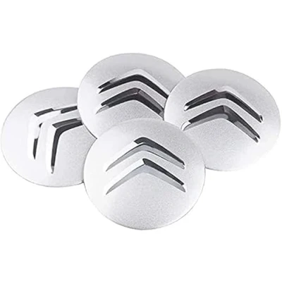 Abbildung von 4 Stück Nabendeckel Aufkleber für Citroen 56mm,Radkappen Nabenkappen Abdeckkappen Radnabenkappen Felgendeckel Radnabenabdeckung Sticker,A
