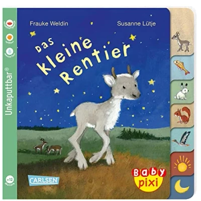 Abbildung von Baby Pixi (unkaputtbar) 122: Das kleine Rentier: Ein Buch mit farbigem Register ab 1 Jahr (122)