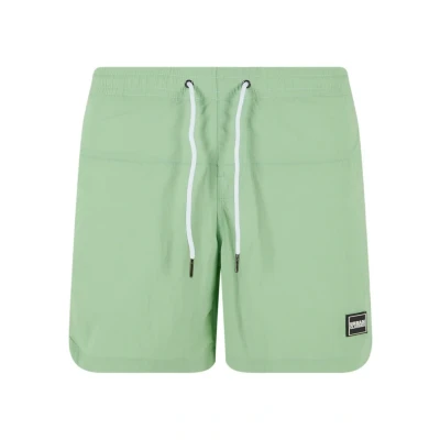Abbildung von Urban Classics Block Badeshorts, Herren, Größe: 3XL, Vintagegreen