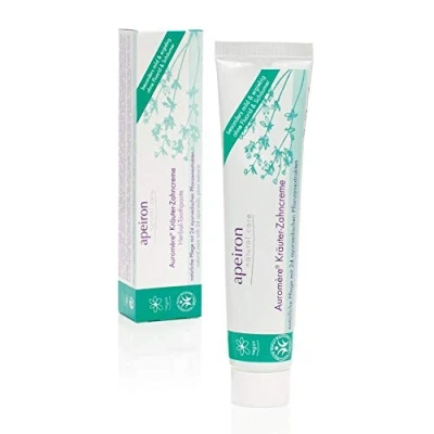 Abbildung von Apeiron Auromere Kräuterzahnpasta Zahnpasta Kräuterzahncreme 2x 75 ml Doppelpack
