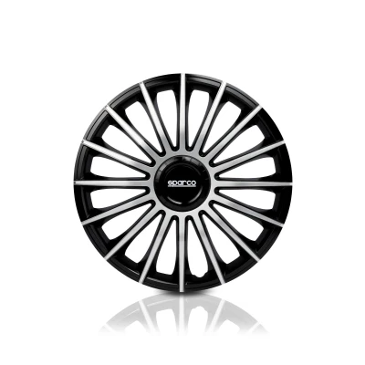Abbildung von SPARCO TORINO SPC1693BKSV Radblenden 16Zoll schwarz/silber