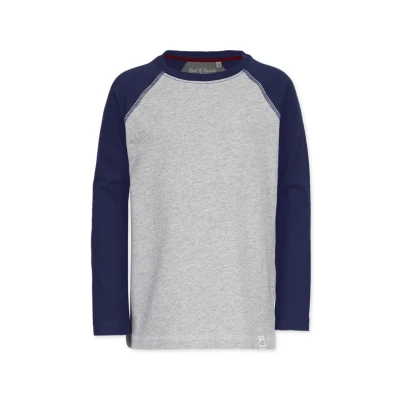Abbildung von Band of Rascals Raglan Langarmshirt für Kinder, Größe: 134, Dark blue