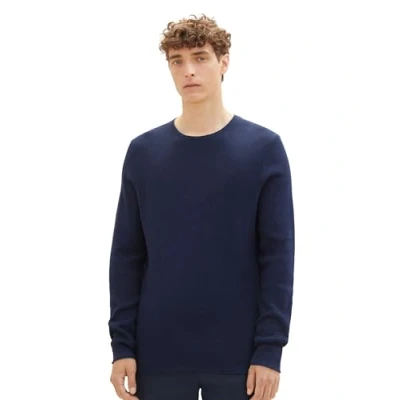Abbildung von TOM TAILOR Denim Herren Crewneck Strickpullover