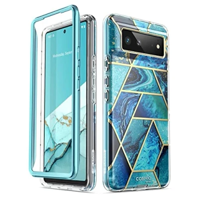 Abbildung von i Blason Cosmo Schutzhülle für 6,4 Zoll Google Pixel 6 (2021), Ozean