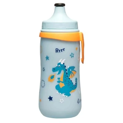 Abbildung von nip Kids Cup Sportflasche mit Push Pull, 18 Monate+, 330 ml, Junge