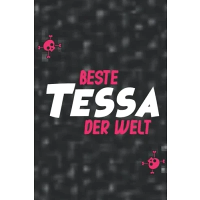 Abbildung von Die beste Tessa der Welt: Liniertes Notizbuch Als Geschenk oder für Dich 🎁