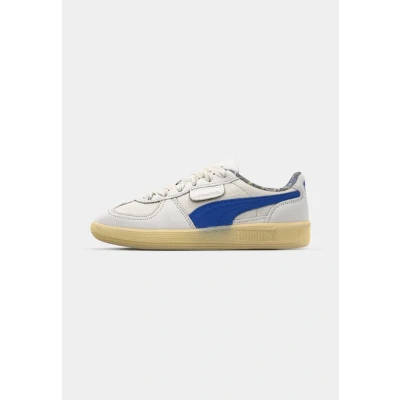 Abbildung von Puma Palermo Sneaker low, Größe: 44, Alpine snow/vivid blue Leder