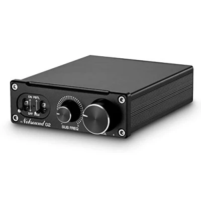 Abbildung von Nobsound G2 Subwoofer Verstärker, 100 watt Amp &amp; Mono Switchable, Home Sub Bass Power Amplifier, Full Frequency Channel PBTL/BTL Bridge Amp, Gain Control
