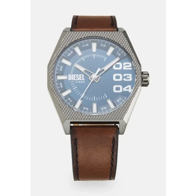 Abbildung von Diesel Scraper Watch Uhr, Herren, Größe: One Size, Blue