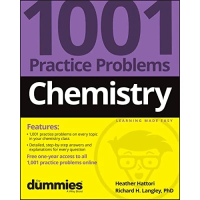 Abbildung von Chemistry: 1001 Practice Problems For Dummies (+ Free Online Practice)