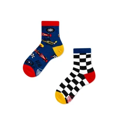 Abbildung von Many Mornings Freizeitsocken Kids Formula Racing (1 Paar, 1 Paar) immer ein dismatching Paar