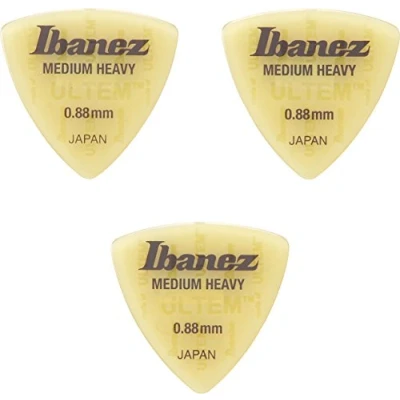 Abbildung von IBANEZ FLAT PICK ULTEM 3 Stück, Medium Heavy 0.88 (BUL8MH088)