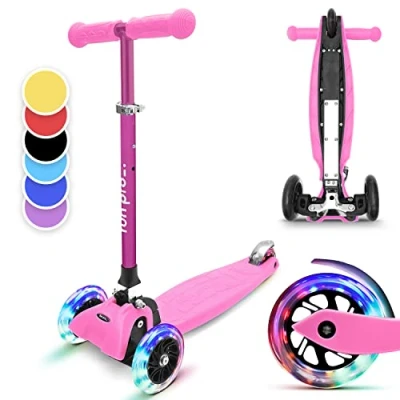 Abbildung von fun pro Cityroller ONE DeLuxe Kinderroller, Kick Scooter Roller Kinder Stunt Tretroller klappbar