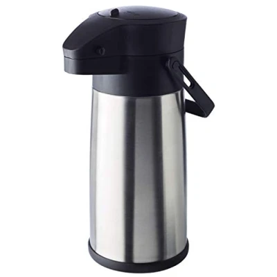 Abbildung von APS Pump Isolierkanne &quot;Budget&quot;, 2,2 l, Dreh Pumpknopf, für bis zu 17 Tassen Kaffee, doppelwandige Isolierung