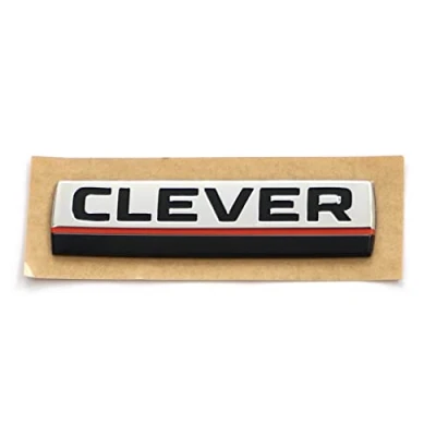 Abbildung von Skoda 6V0853041HZO8 Plakette Clever Schriftzug Logo Emblem Aufkleber