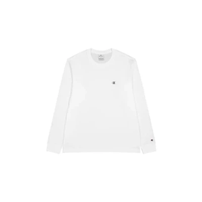 Abbildung von Champion LONG Sleeve Langarmshirt, Herren, Größe: Medium, White